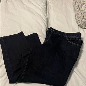 Democracy Women's Dark Blue Straight Leg Jeans